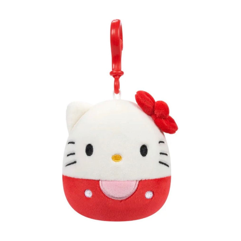 Squishmallow 3.5 Inch Hello Kitty Sanrio Plush Clip