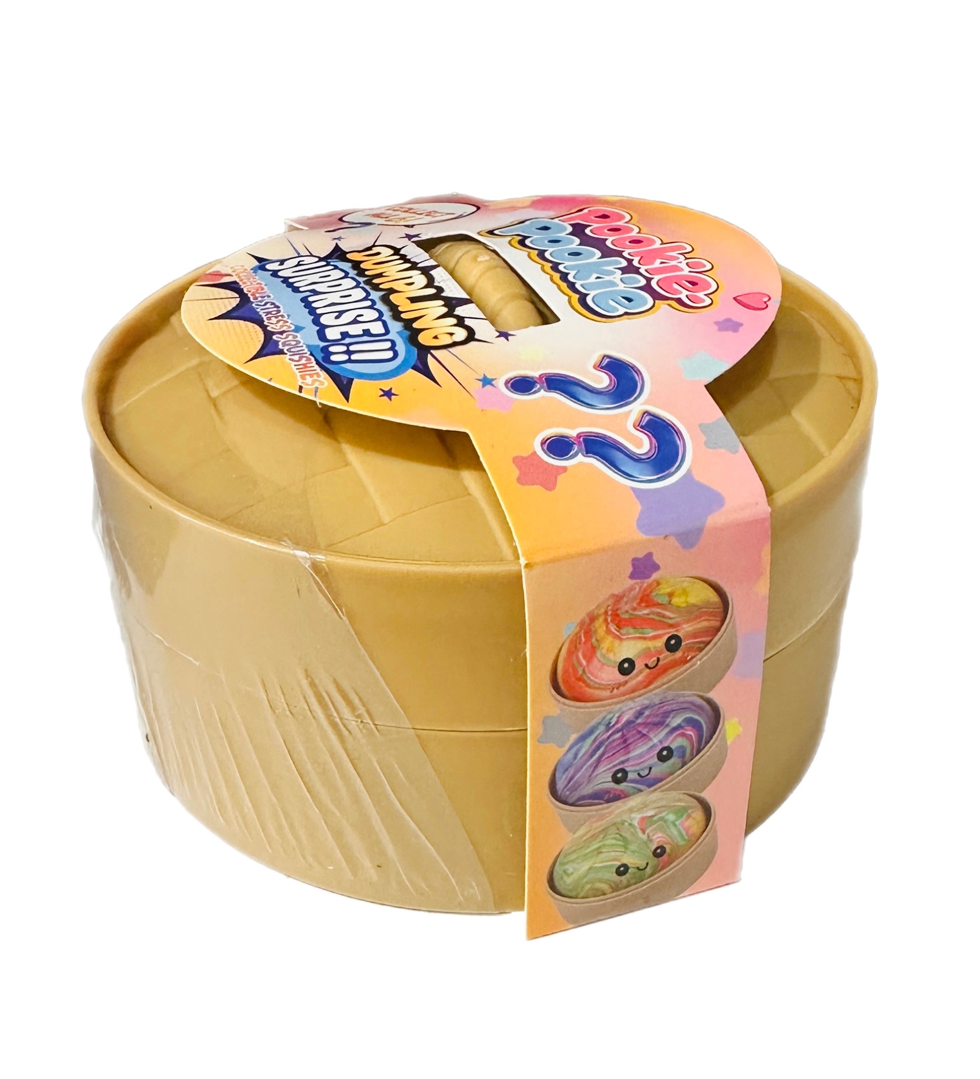 Pookie Pookie Dumpling SWIRL- 3.5 Inch Surprise Squishy Sensory Toy
