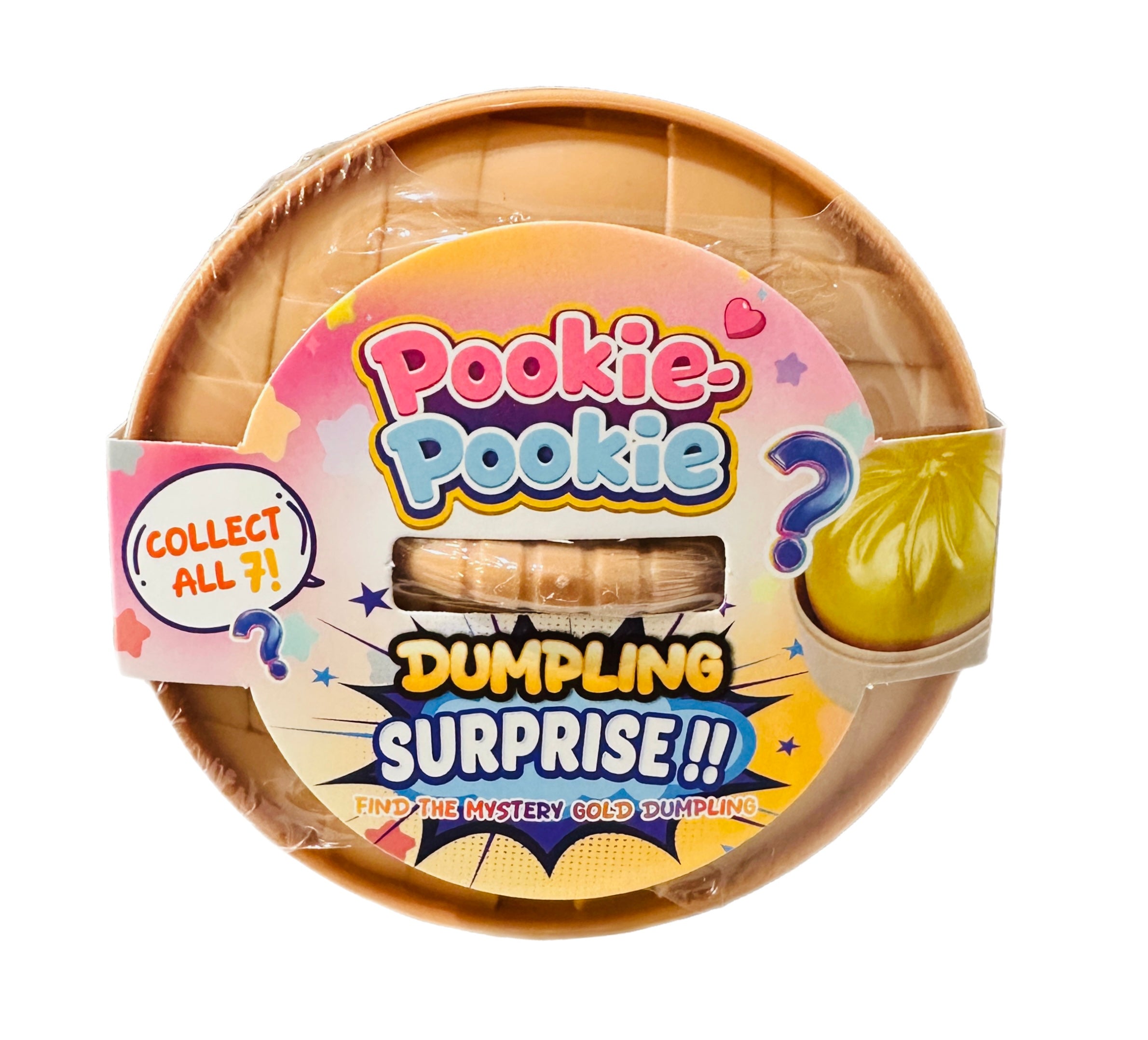 Pookie Pookie Dumpling METALLIC - 3.5 Inch Surprise Squishy Sensory Toy
