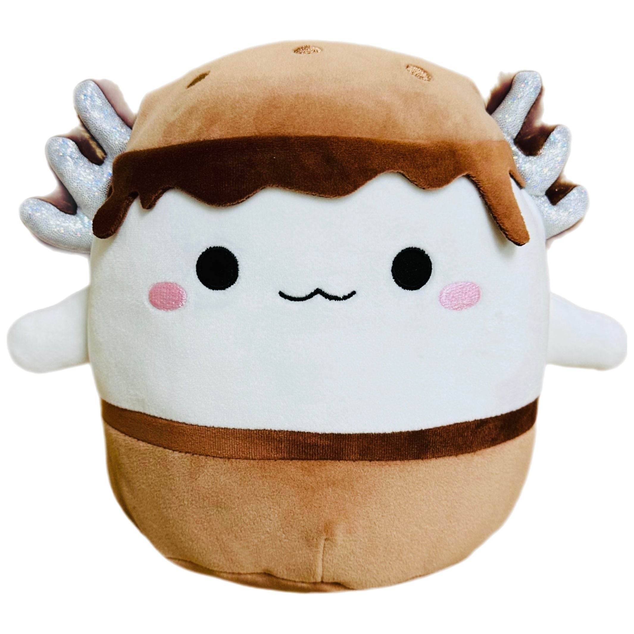 Squishmallow 8 Inch Prometheus the Smores Axolotl Plush Toy