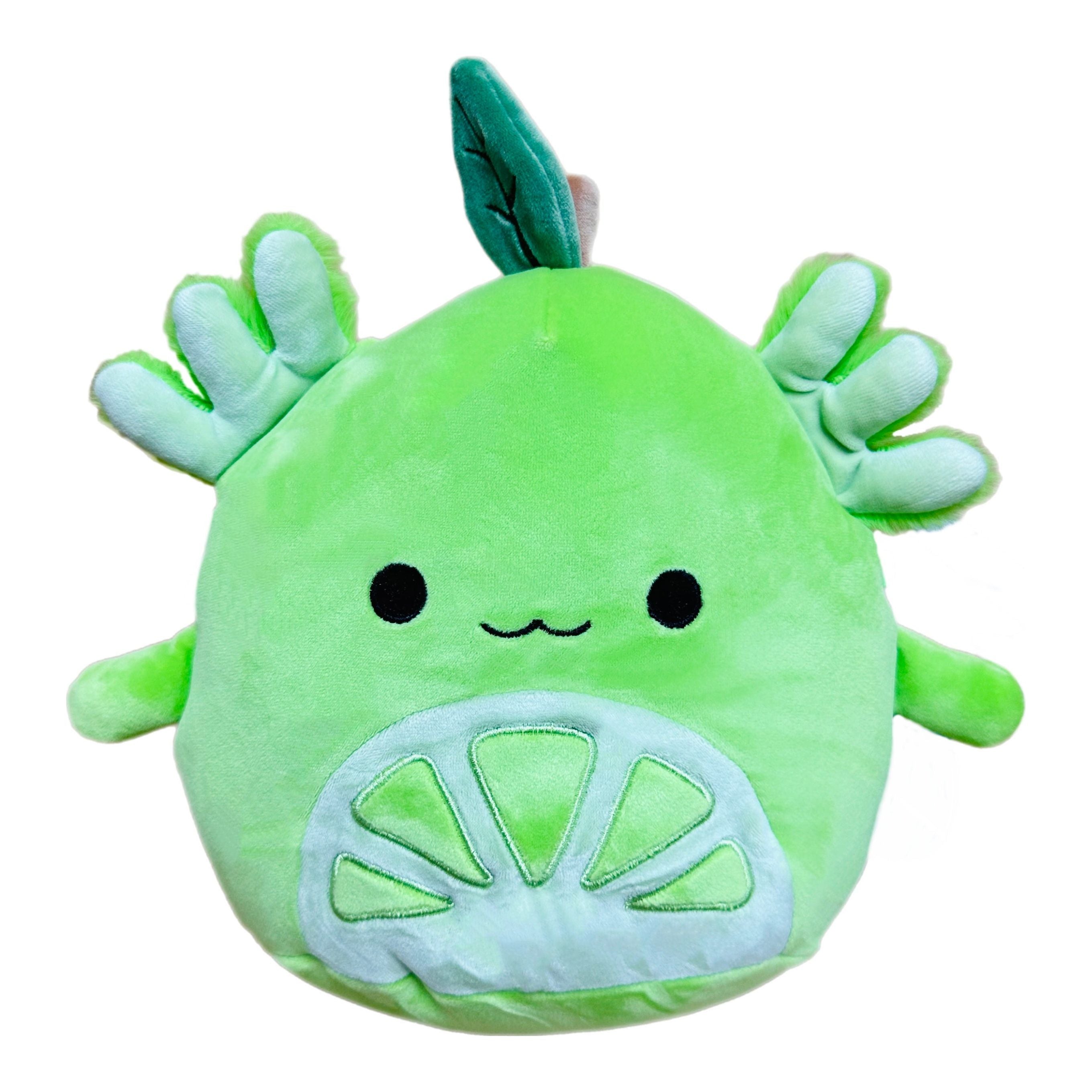 Squishmallow 8 Inch Kyler the Lime Axolotl Plush Toy