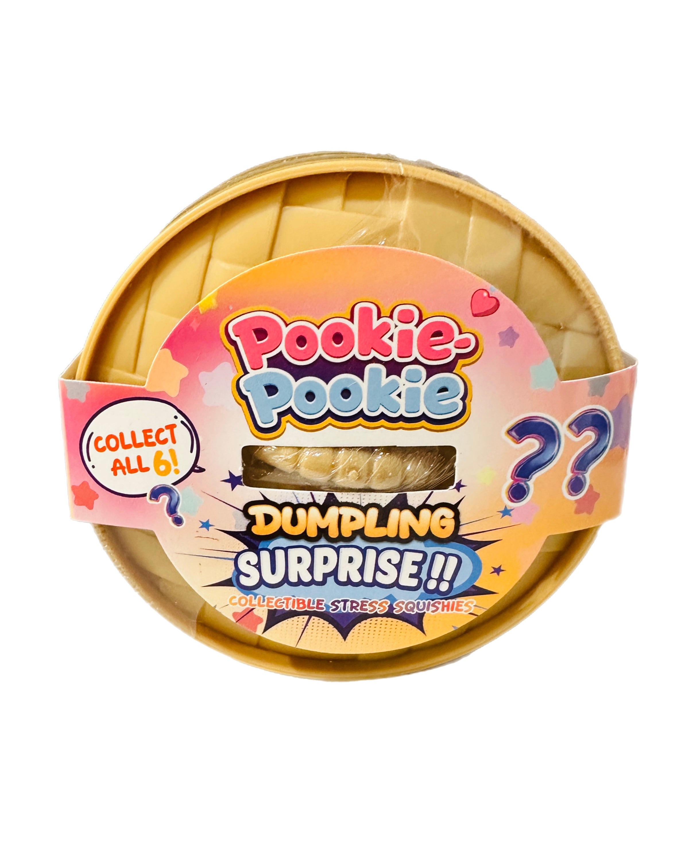 Pookie Pookie Dumpling SWIRL- 3.5 Inch Surprise Squishy Sensory Toy