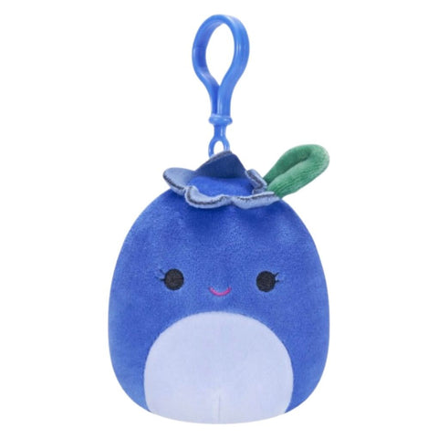Squishmallow 3.5 Inch Blueby the Blueberry Plush Clip