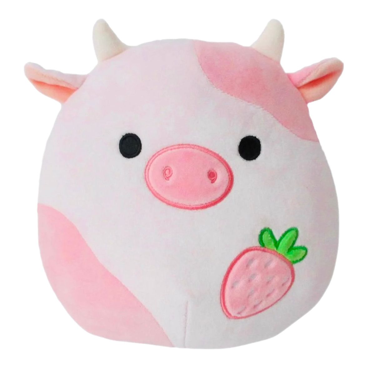 Squishmallow 8 Inch Reshma the Strawberry Cow Plush Toy