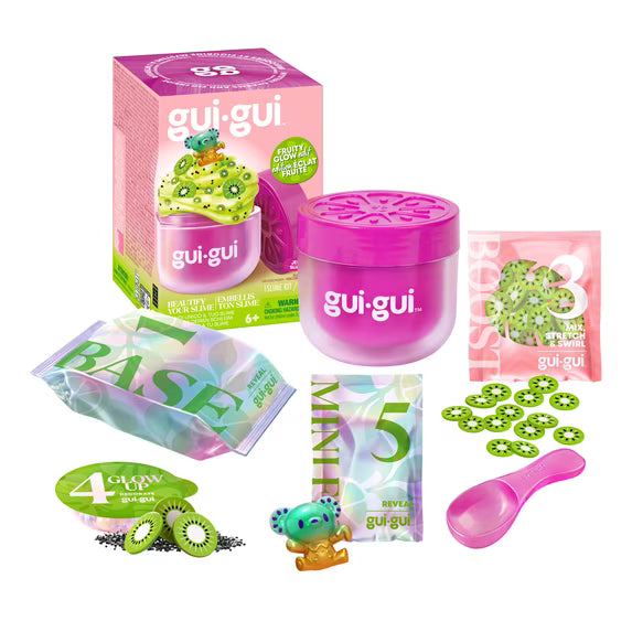 Gui Gui Slime Kit Single Mystery Jar FRUITY GLOW EDIT - Jelli Slime