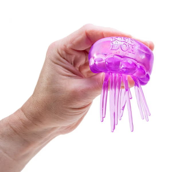 Nee Doh Jellysquish 3.5 Inch Squish Ball Fidget Toy