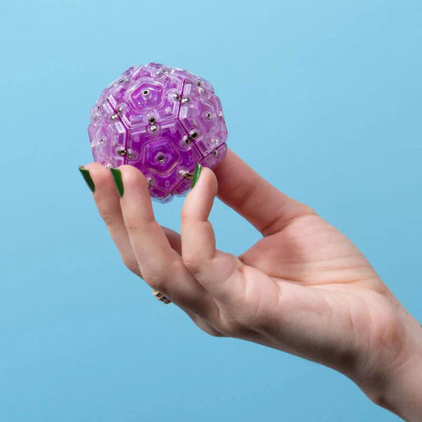 Speks Geode Magnetic Fidget Set (14+) - Purple Quartz
