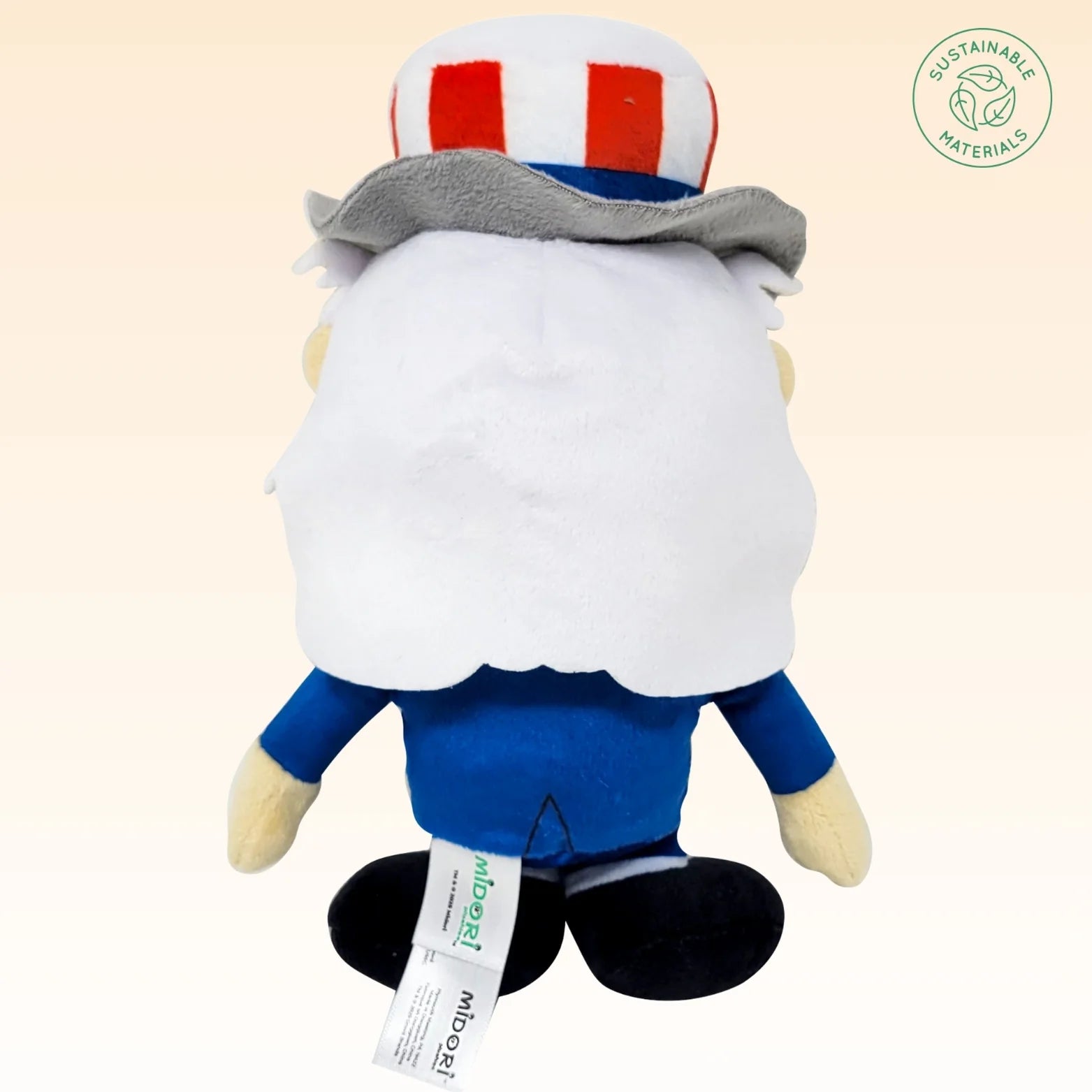 Grovii 8 Inch Midori Plushie Toy - America 250 Uncle Sam