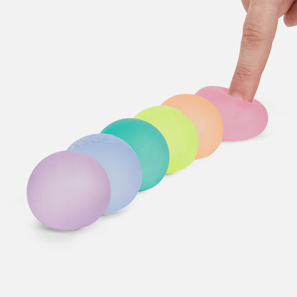 Speks Gump Mini Prism Pack Squish Ball Fidget Toy - Set of 6