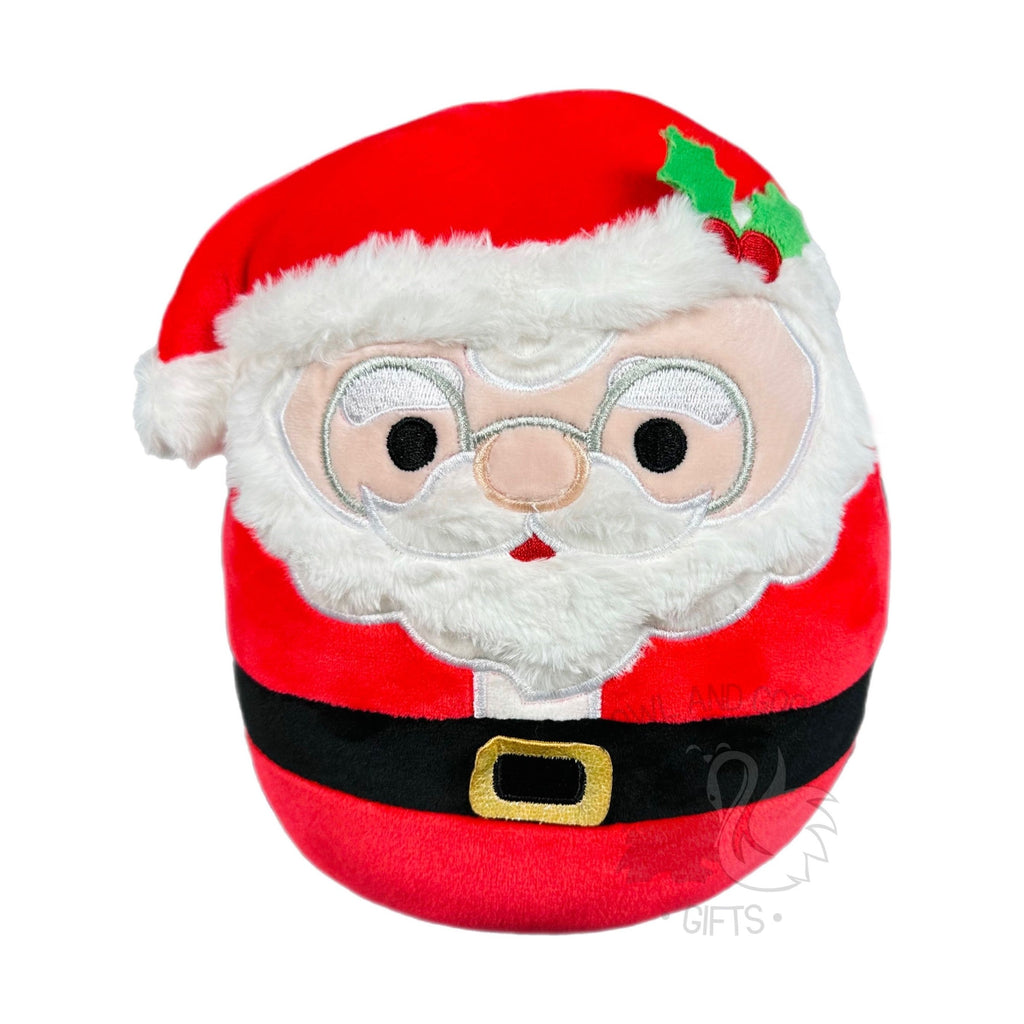 Squishmallow 12 Inch Nick the Santa Claus with Holly Christmas Plush Toy