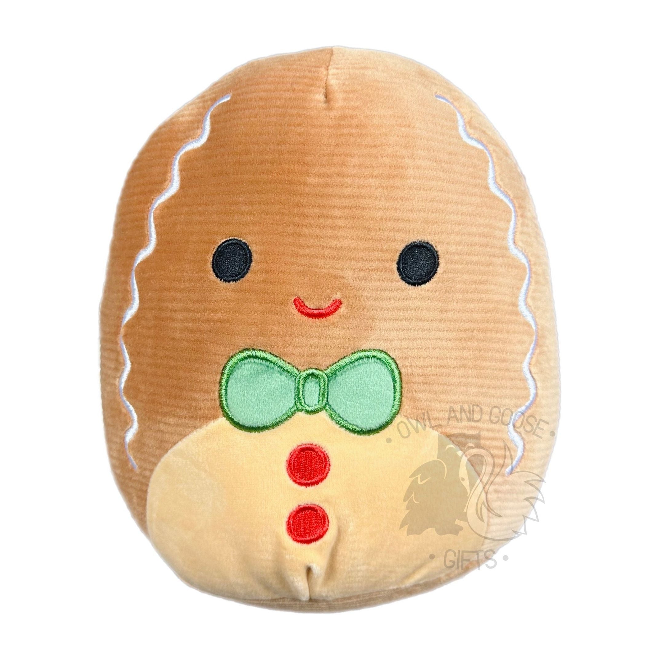 Jordan The Gingerbread Man SQUISHMALLOW 8' Retired Christmas Plush