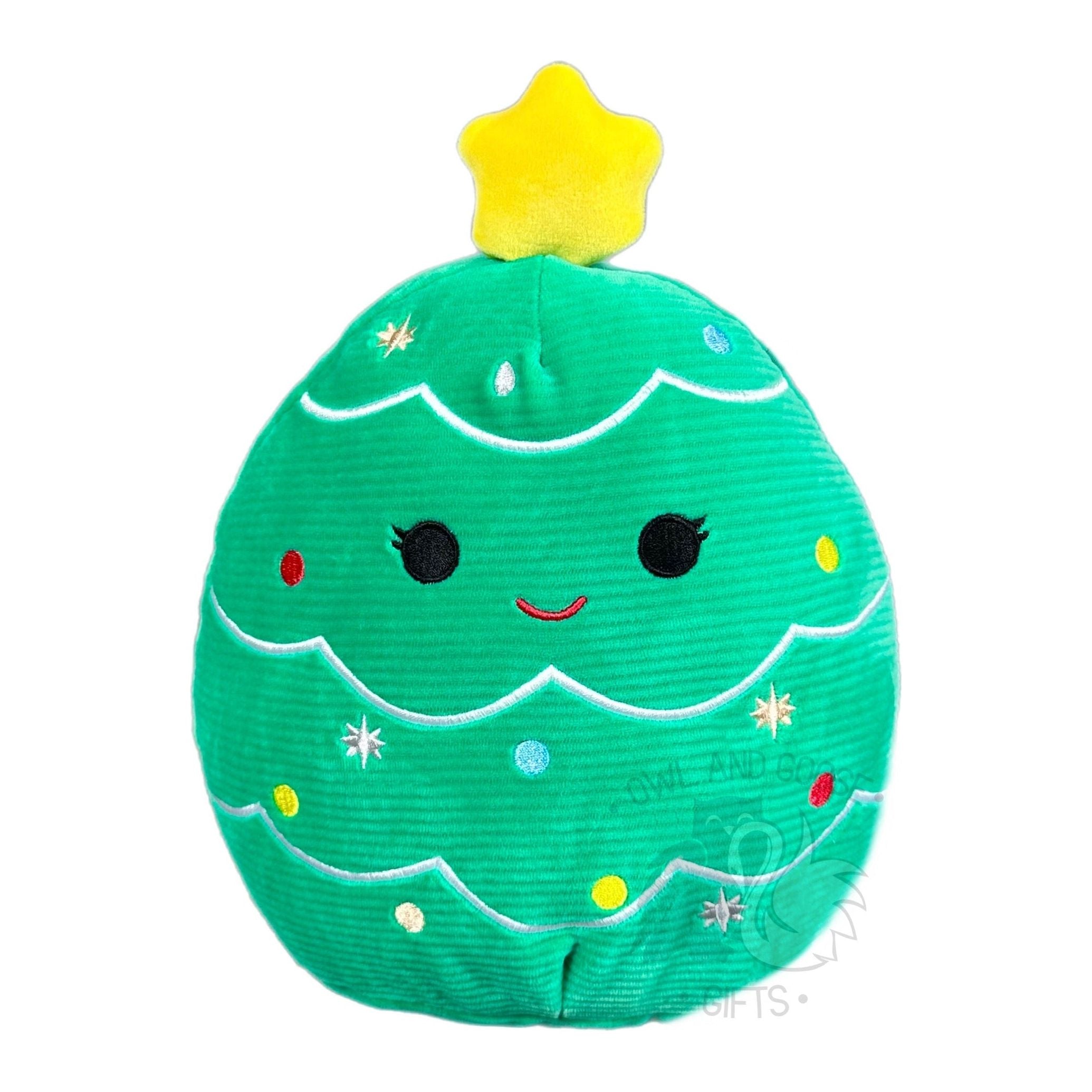 Squishmallow 8 Inch Leama the Christmas Tree Squisharoys Christmas Plush Toy