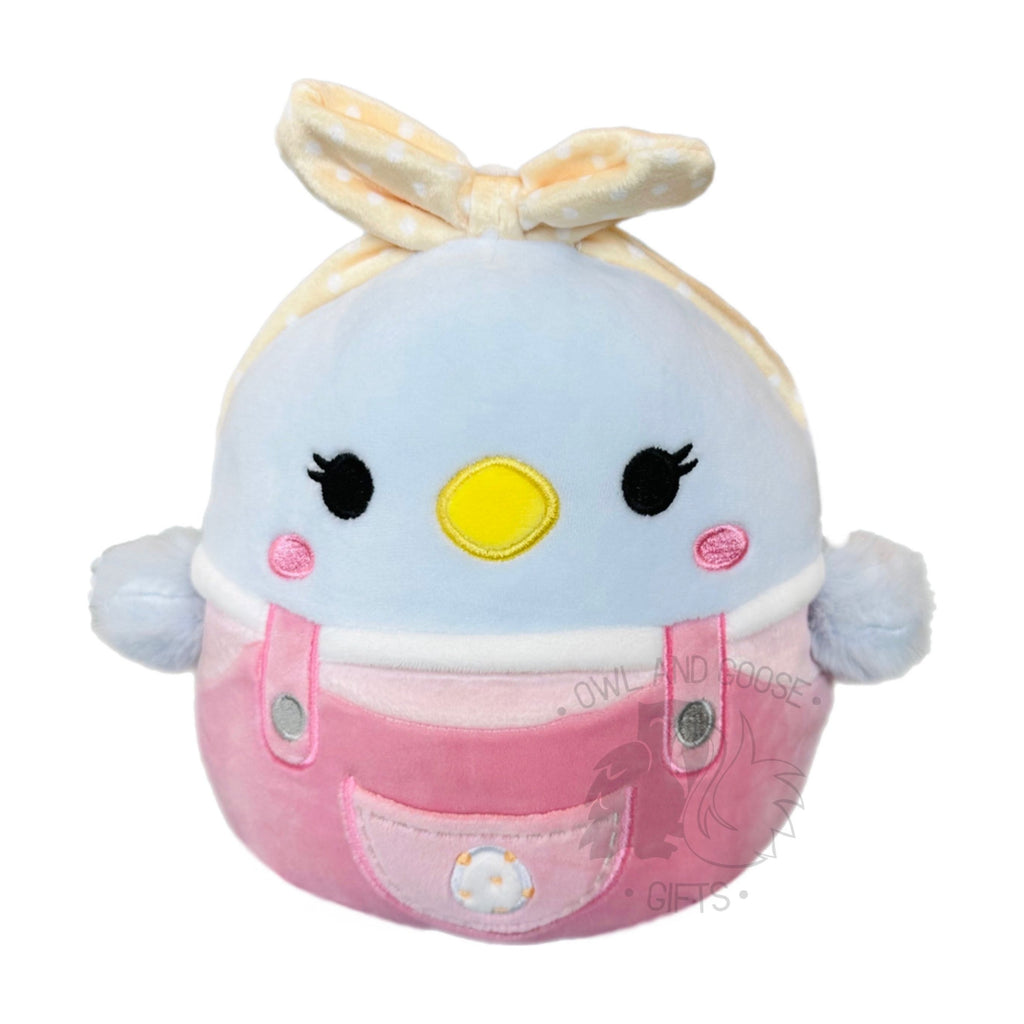 Squishmallow 5 Inch Camden the Chick in Overalls Easter Plush Toy