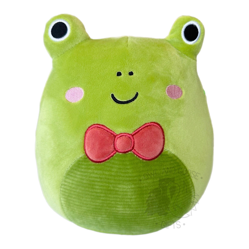 Squishmallow 8 Inch Tomos the Frog with Bowtie Easter Plush Toy
