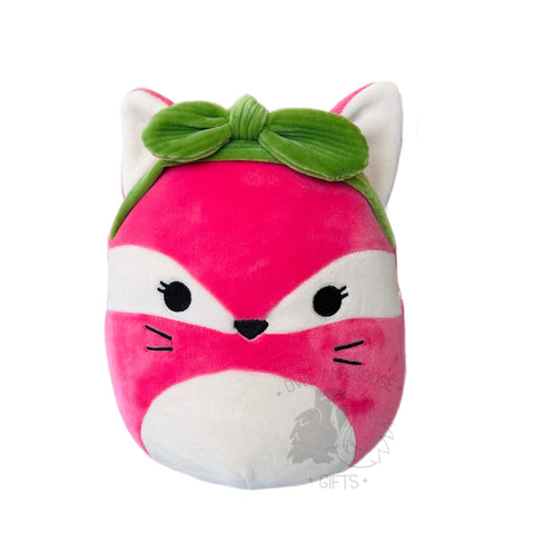 Squishmallow 5 Inch Peyton the Fox with Headband Easter Plush Toy