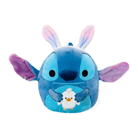 Squishmallow 8 Inch Stitch with Bunny Ears Easter Disney Plush Toy