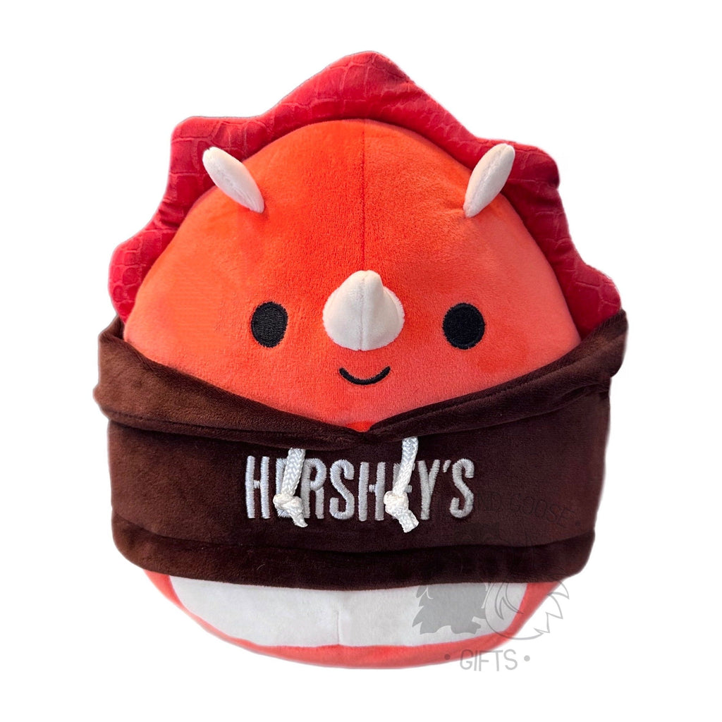 Squishmallow 8 Inch Tristan the Triceratops Hershey's Squad Plush Toy