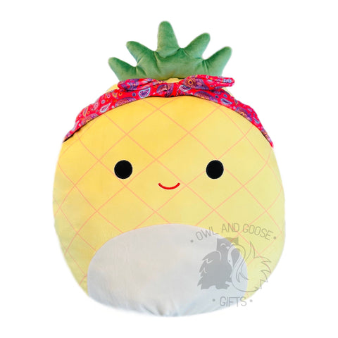 Squishmallow 16 Inch Maui the Pineapple with Headband Plush Toy