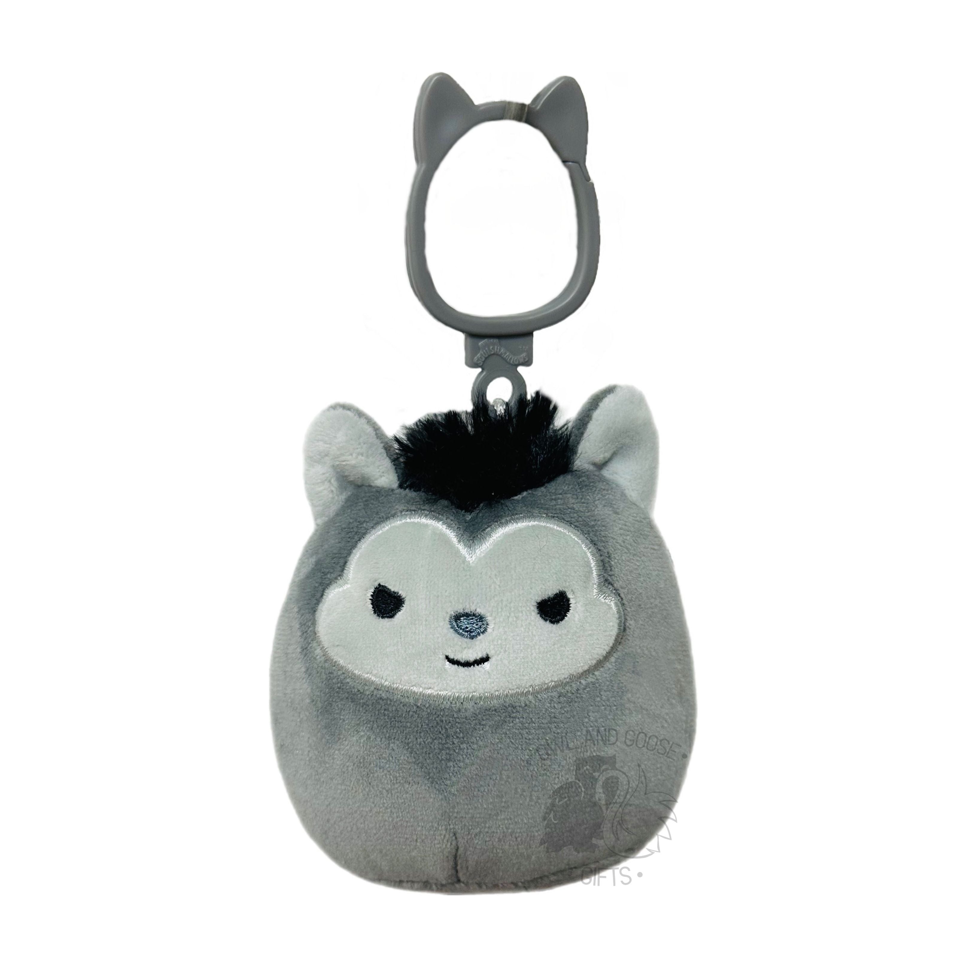 Squishmallow 3.5 Inch Noland the Werewolf Halloween Plush Clip