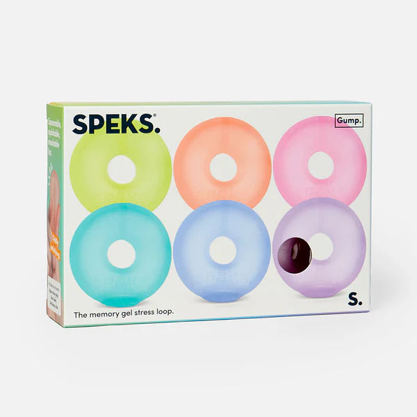 Speks Gump Loop Mini Prism Pack Squish Ball Fidget Toy - Set of 6