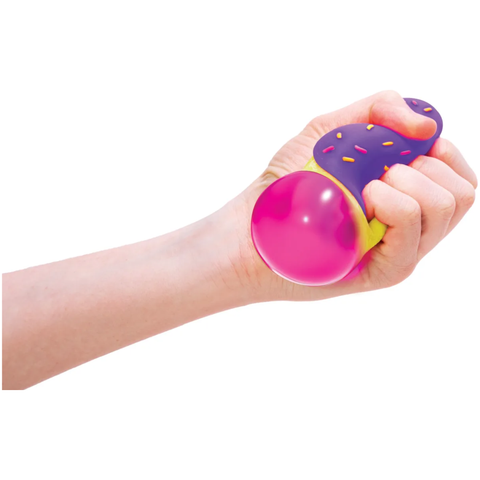Nee Doh Jelly Donut 3 Inch Squish Ball Fidget Toy