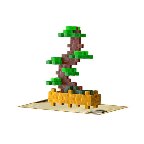 Plus Plus Plant Packet - Balanced Bonsai - 30 Piece Building Set