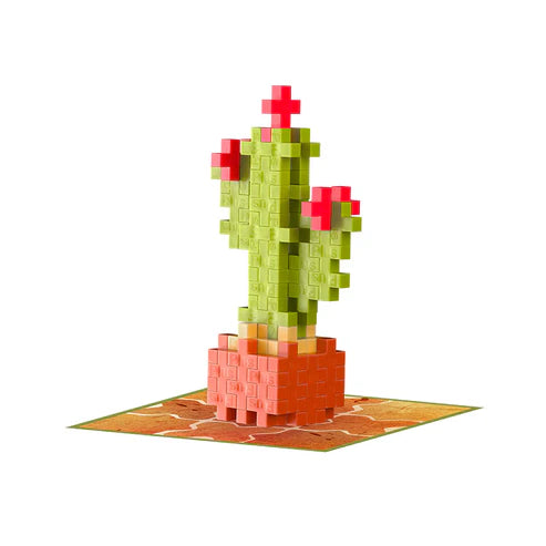 Plus Plus Plant Packet - Calm Cactus - 30 Piece Building Set