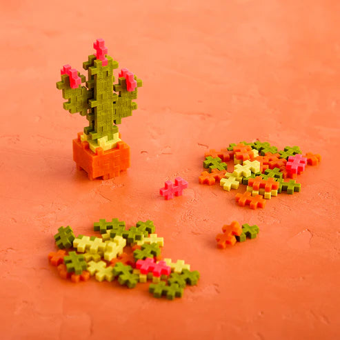 Plus Plus Plant Packet - Calm Cactus - 30 Piece Building Set