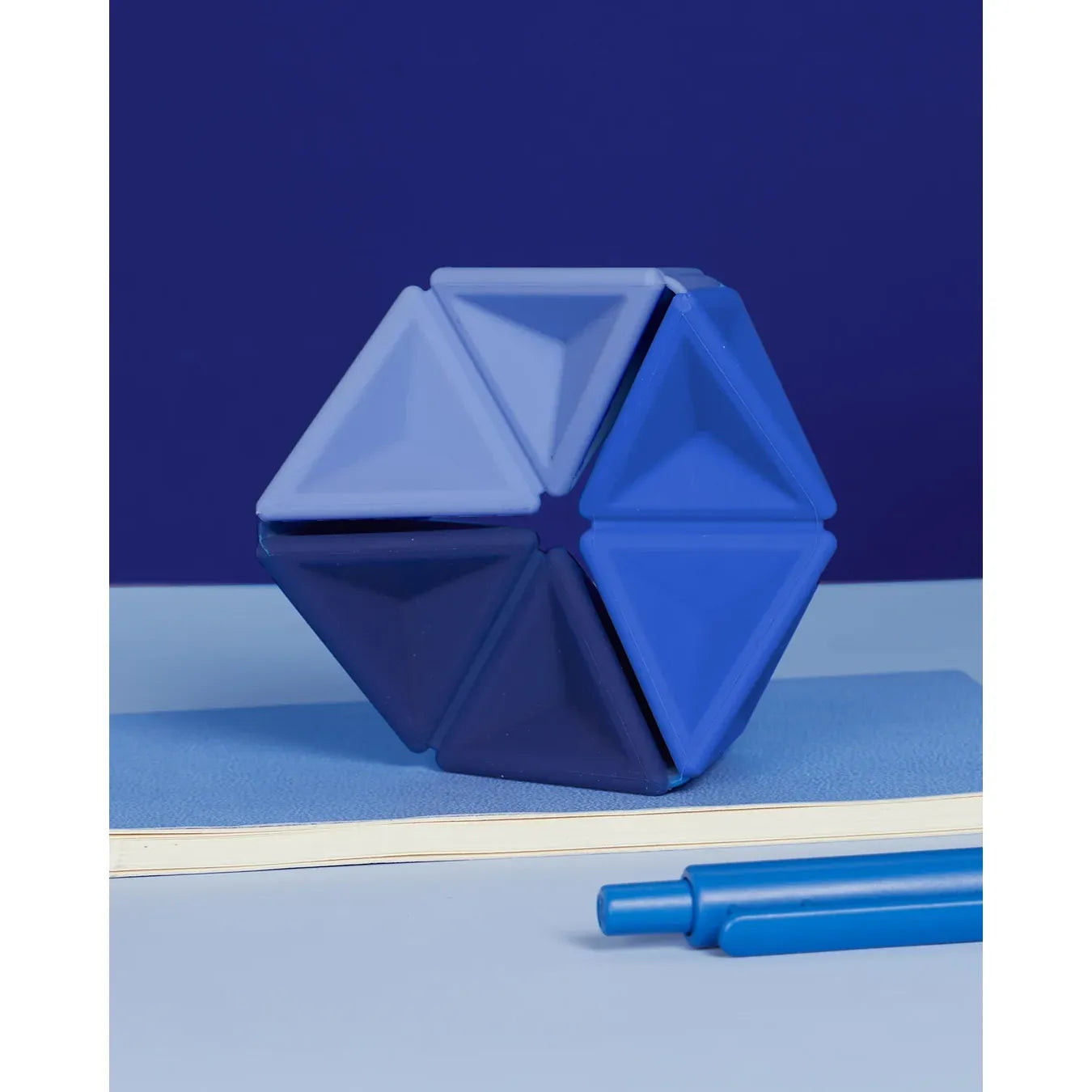 Speks Pivot Silicone Sensory Fidget Toy - Navy