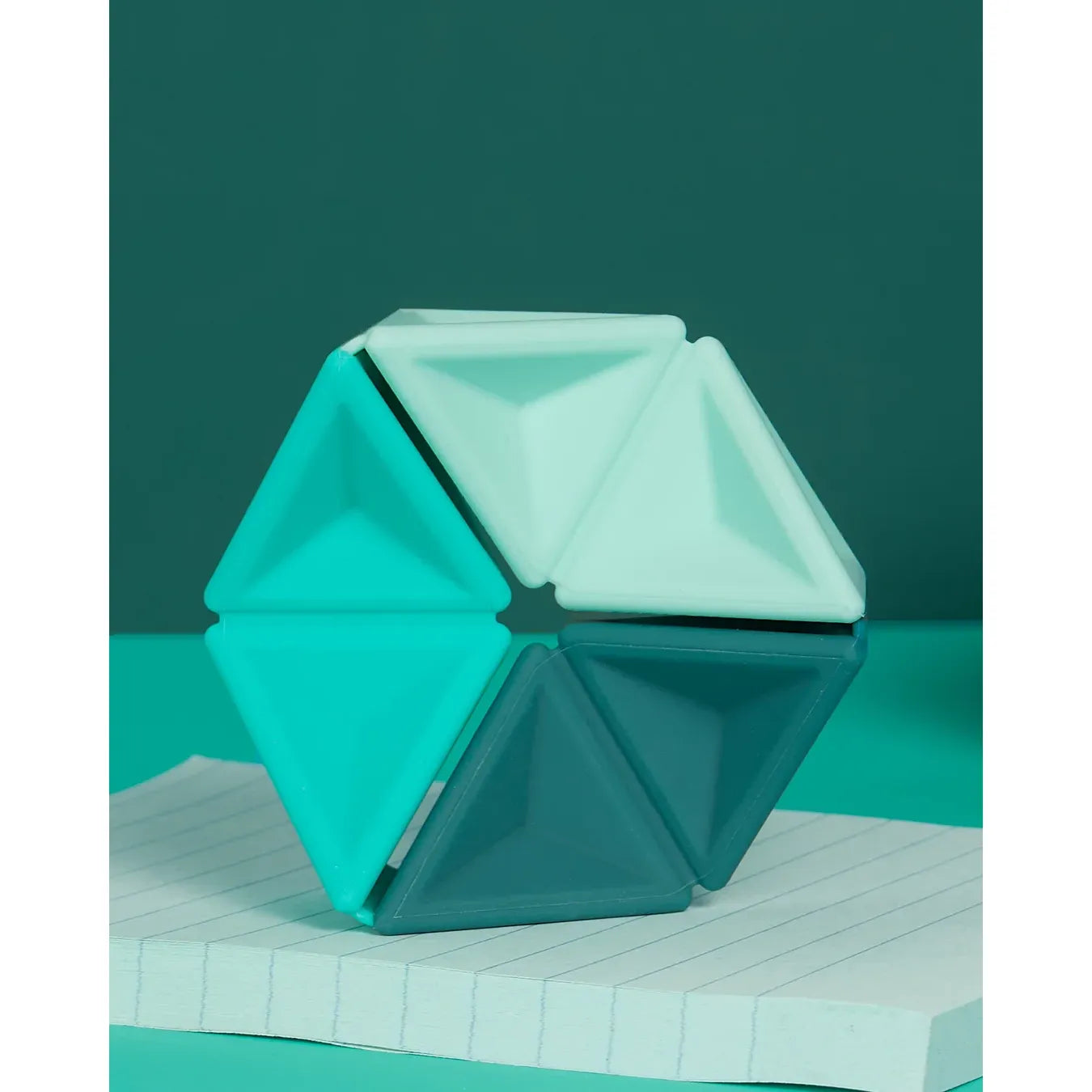 Speks Pivot Silicone Sensory Fidget Toy - Teal