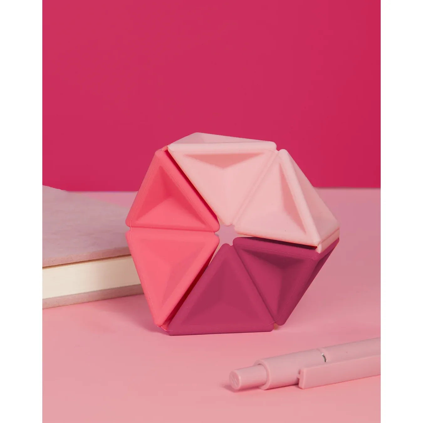 Speks Pivot Silicone Sensory Fidget Toy - Magenta