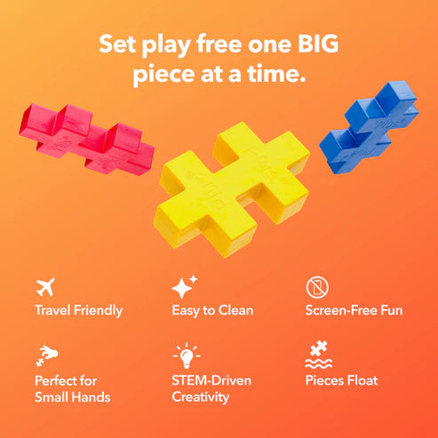 Plus Plus BIG Activity Set Food - 40 Piece Building Set