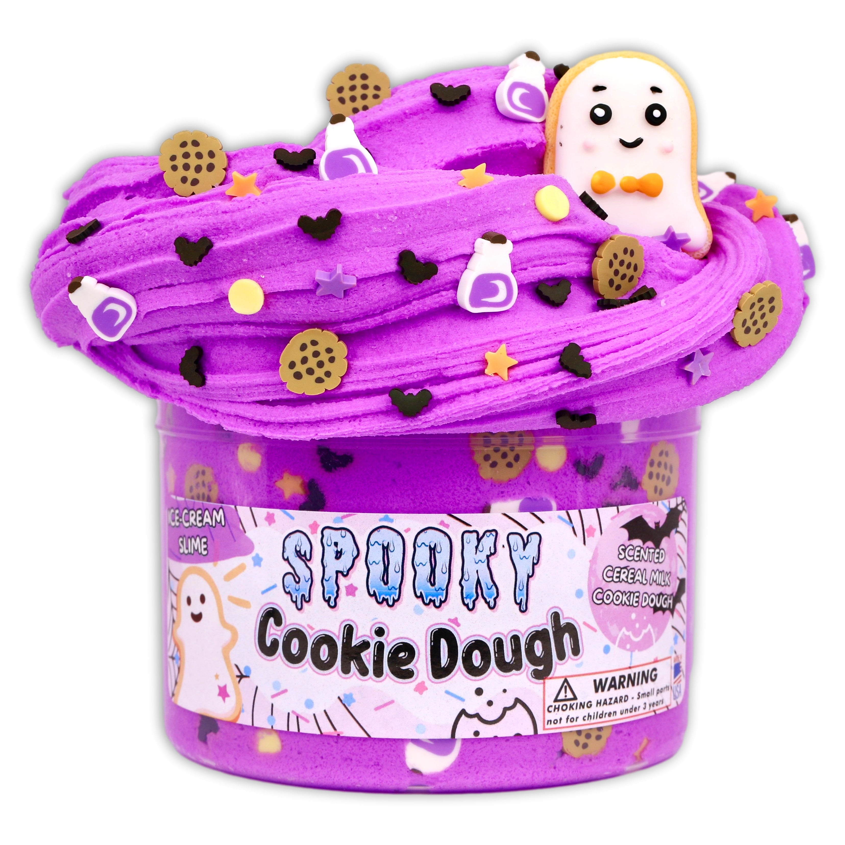 Dope Slimes 8 oz Spooky Cookie Dough Halloween Slime