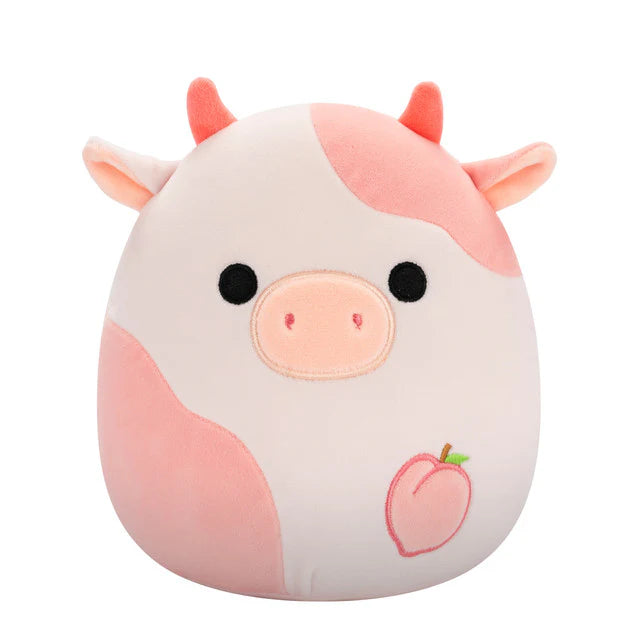 Squishmallow 5 Inch Lilaz the Peach Cow Plush Toy