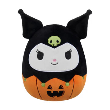 Squishmallow 8 Inch Kuromi Pumpkin Halloween Sanrio Plush Toy