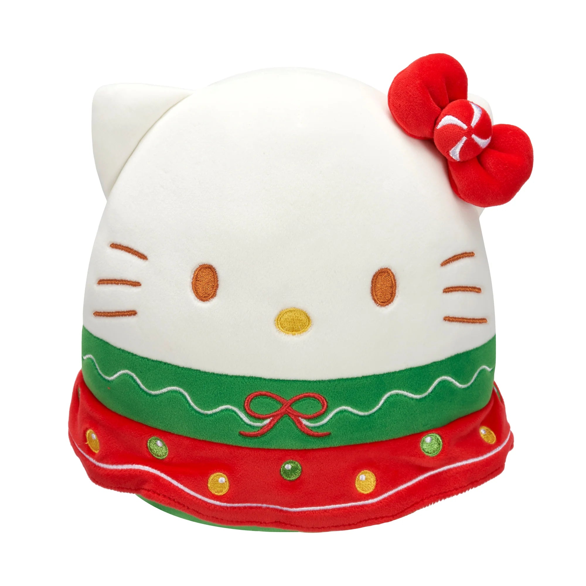 Squishmallow 8 Inch Hello Kitty Christmas Sanrio Plush Toy