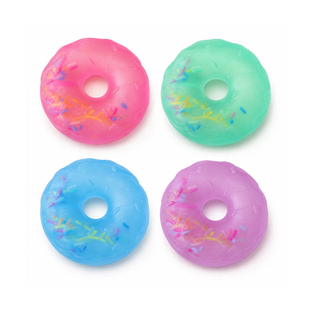 Top Trenz Donut Super Duper Sugar Squisher - Squishy Sensory Toy - Assorted