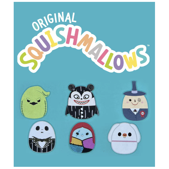 Squishmallow Squooshems Nightmare Before Christmas - One Mystery Bag