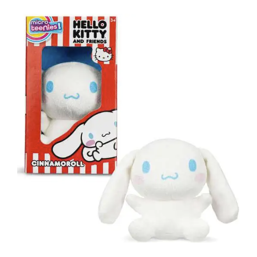 Sanrio Hello Kitty 3 Inch Micro Teenies Plush Toy - Cinnamoroll