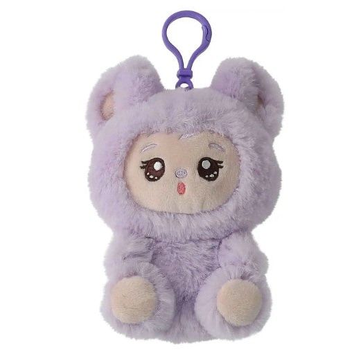 Yoonique Toys LaBabies 4.5 Inch LiLi Purple Plush Clip