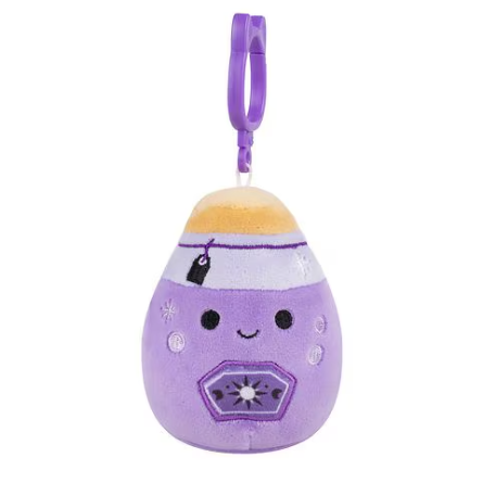Squishmallow 3.5 Inch Kensington the Potion Halloween Plush Clip