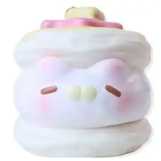 Fluffmellies 4 Inch Puffy Pancakes - Scented Slow Rise Squishy Toy