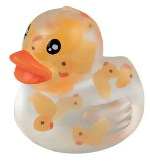 ORB 2.5 Inch Sugar Smooshies Ducky Duck Squishy Sensory Fidget Toy - Assorted