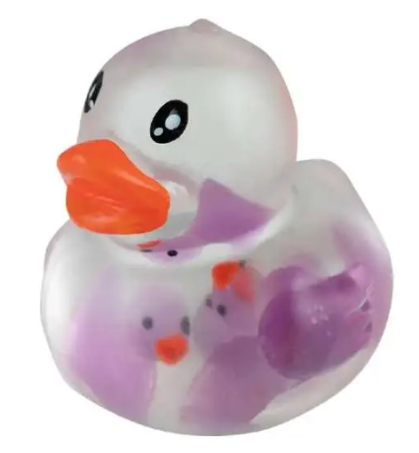 ORB 2.5 Inch Sugar Smooshies Ducky Duck Squishy Sensory Fidget Toy - Assorted