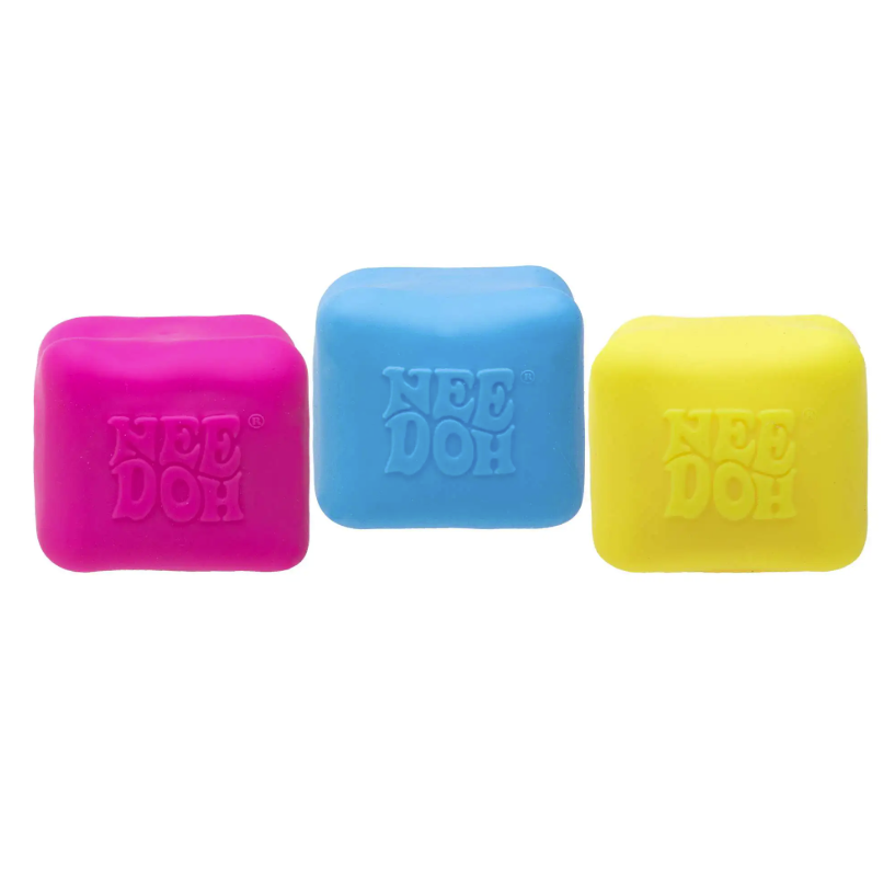 VIP Nee Doh Color Change Cube 2.5 Inch Squish Ball Fidget Toy