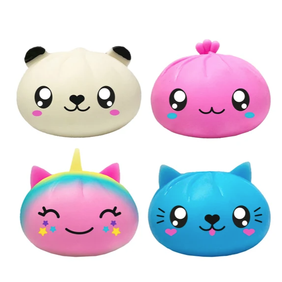 Ja-Ru 3.5 Inch Takumo Kawaii Bao Animal Dumplings - Assorted
