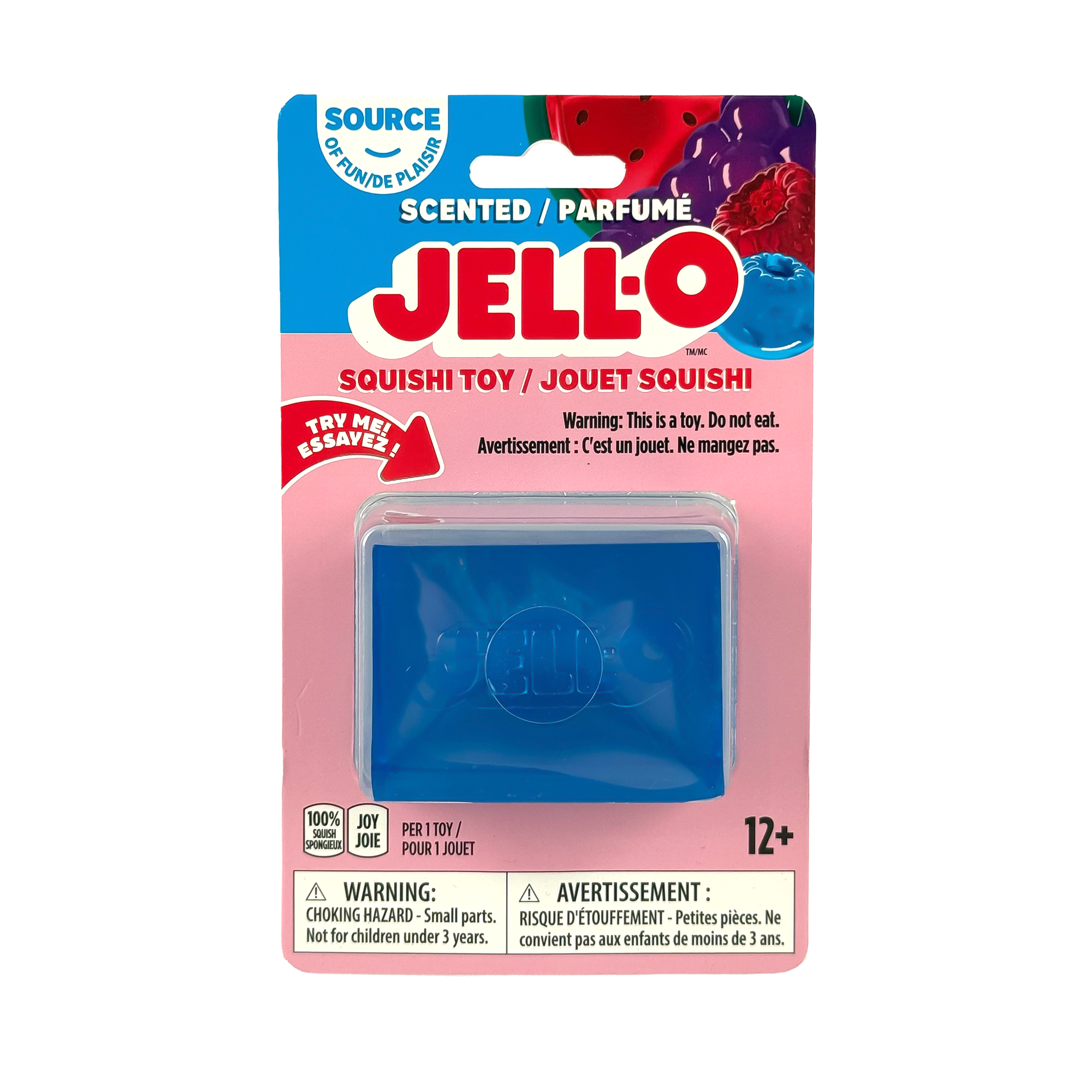 JELL-O Squishy Squeeze Fidget Toy - Scented, Assorted Colors