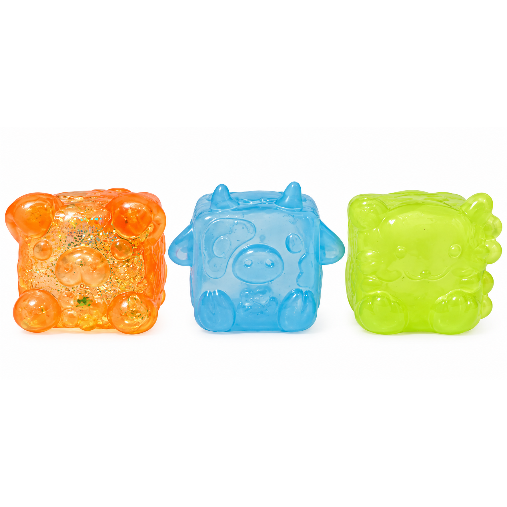 MushyKinz Mini Mystery Jelleez 3 Pack - 1.5 Squishy Sensory Toys