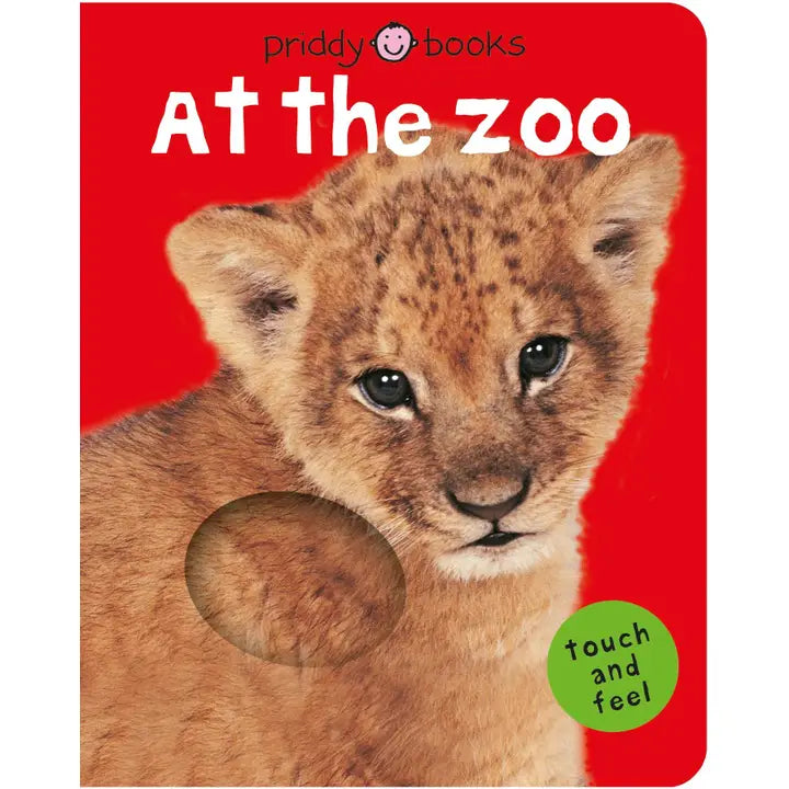 Bright Baby Touch & Feel At the Zoo Sensory Board Book