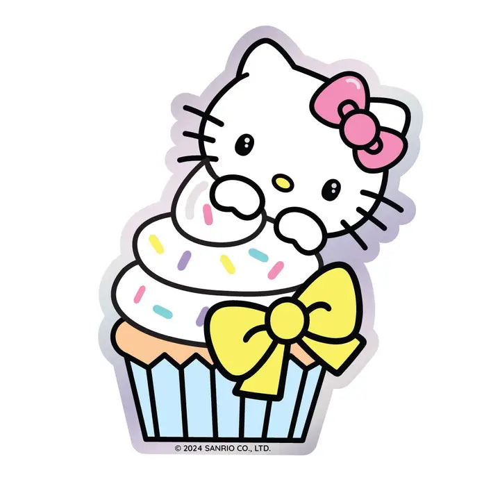 Pipsticks + Hello Kitty Cupcake Delight Vinyl Sticker